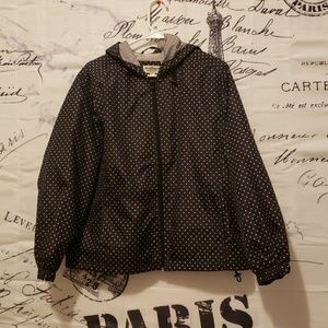North Thompson poka dot windbreaker